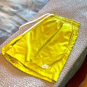 Nike Sportswear | Men’s Gold Woven Shorts!